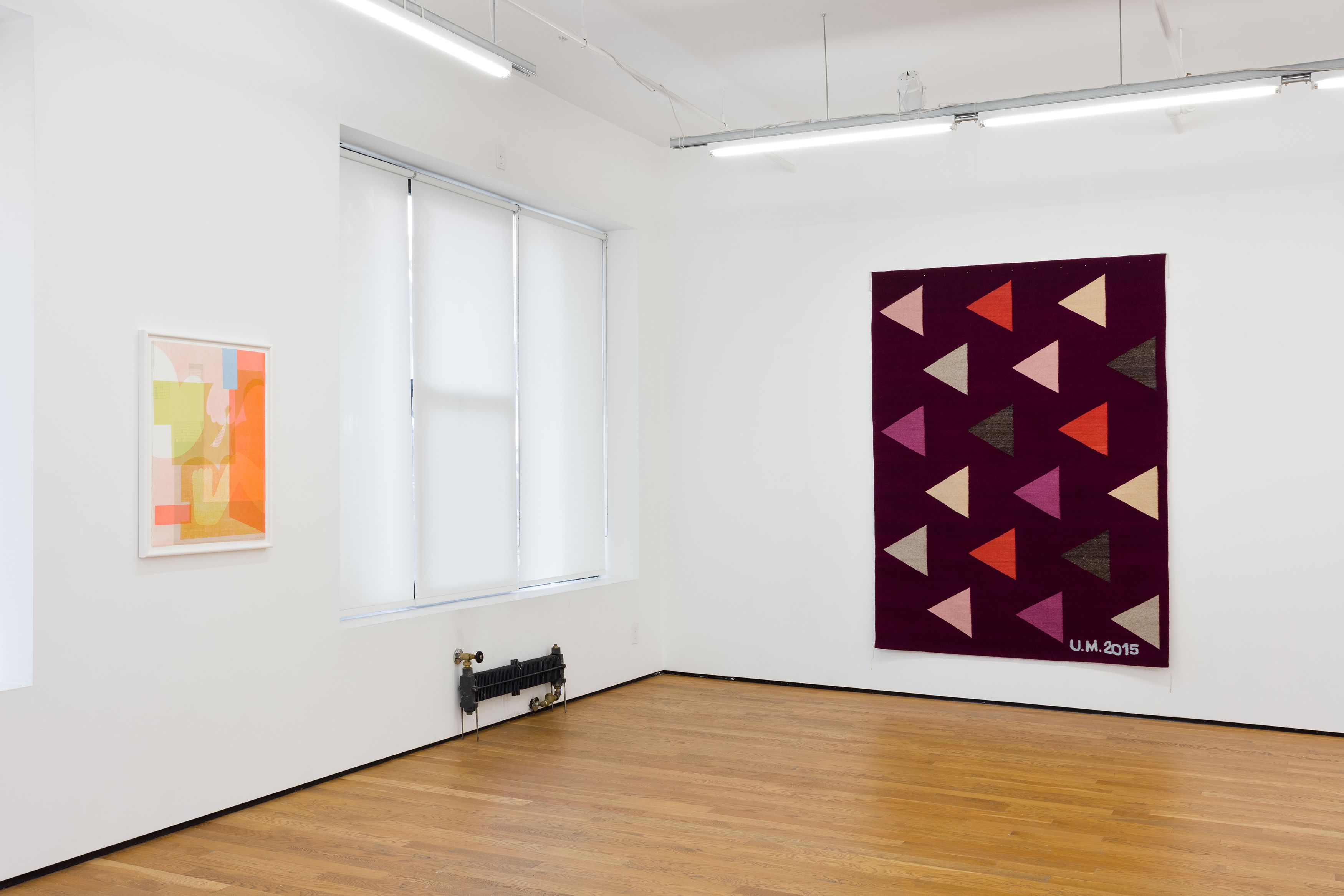 Ulrike Müller, installation view, Foxy Production, New York