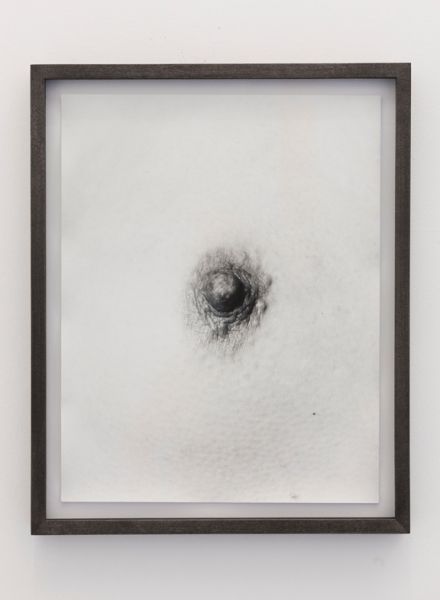 Talia Chetrit, Nipple, 2011, silver gelatin print, 15.98 x 12.91 in. 