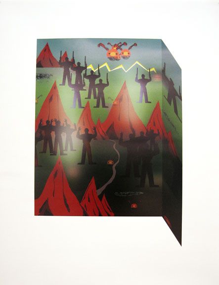 Oreet Ashery, The Village Series, 2006, archival inkjet print, dimensions variable