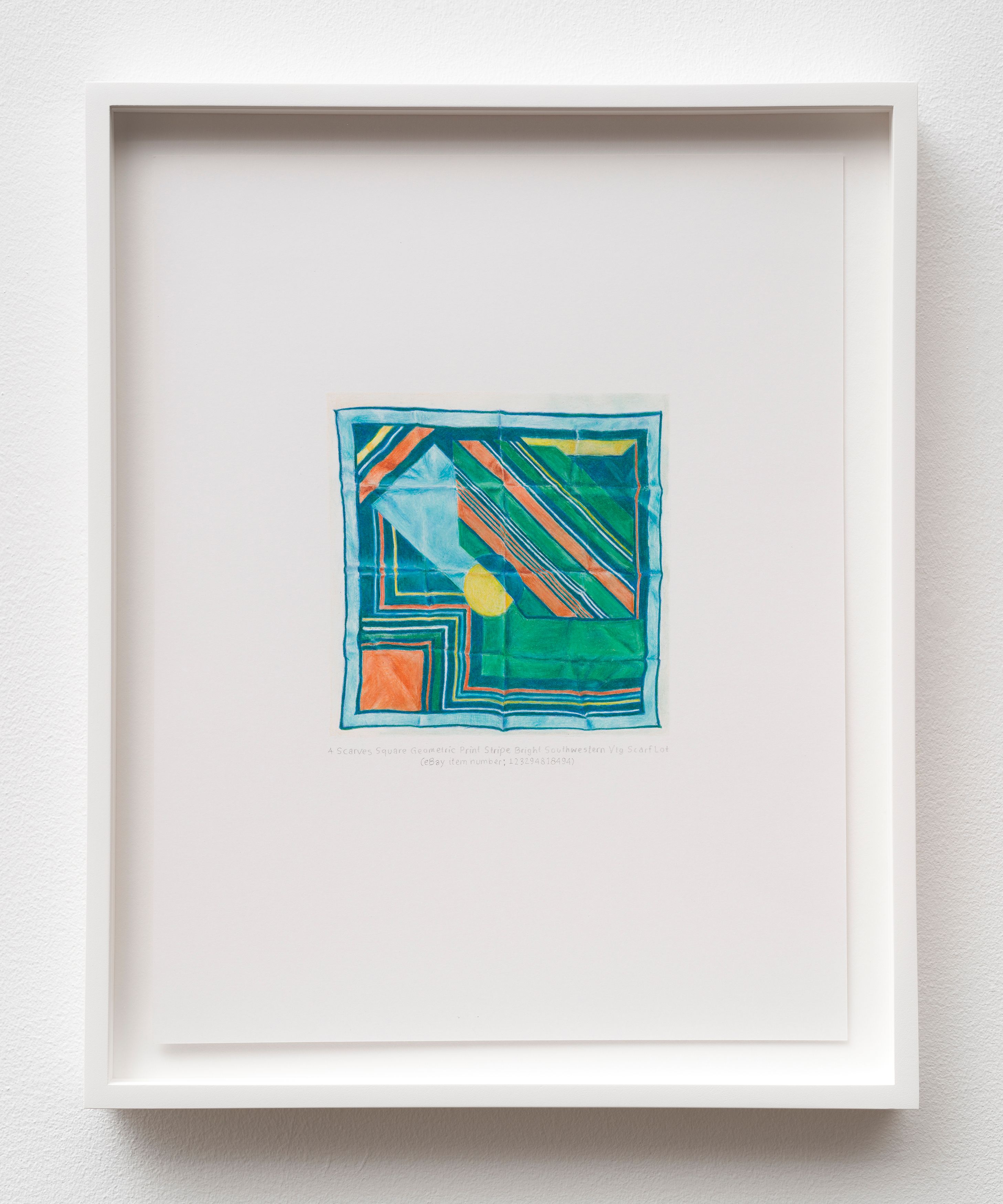 Barb Choit, Ebay Item Number 123294818494, 2018, colored pencil on bristol paper, 11 x 14 in. (27.94 x 35.56 cm). Part of series: 100 Lot Contemporary Handmade Art Drawings NEW Wall Art Home Decor Work on Paper