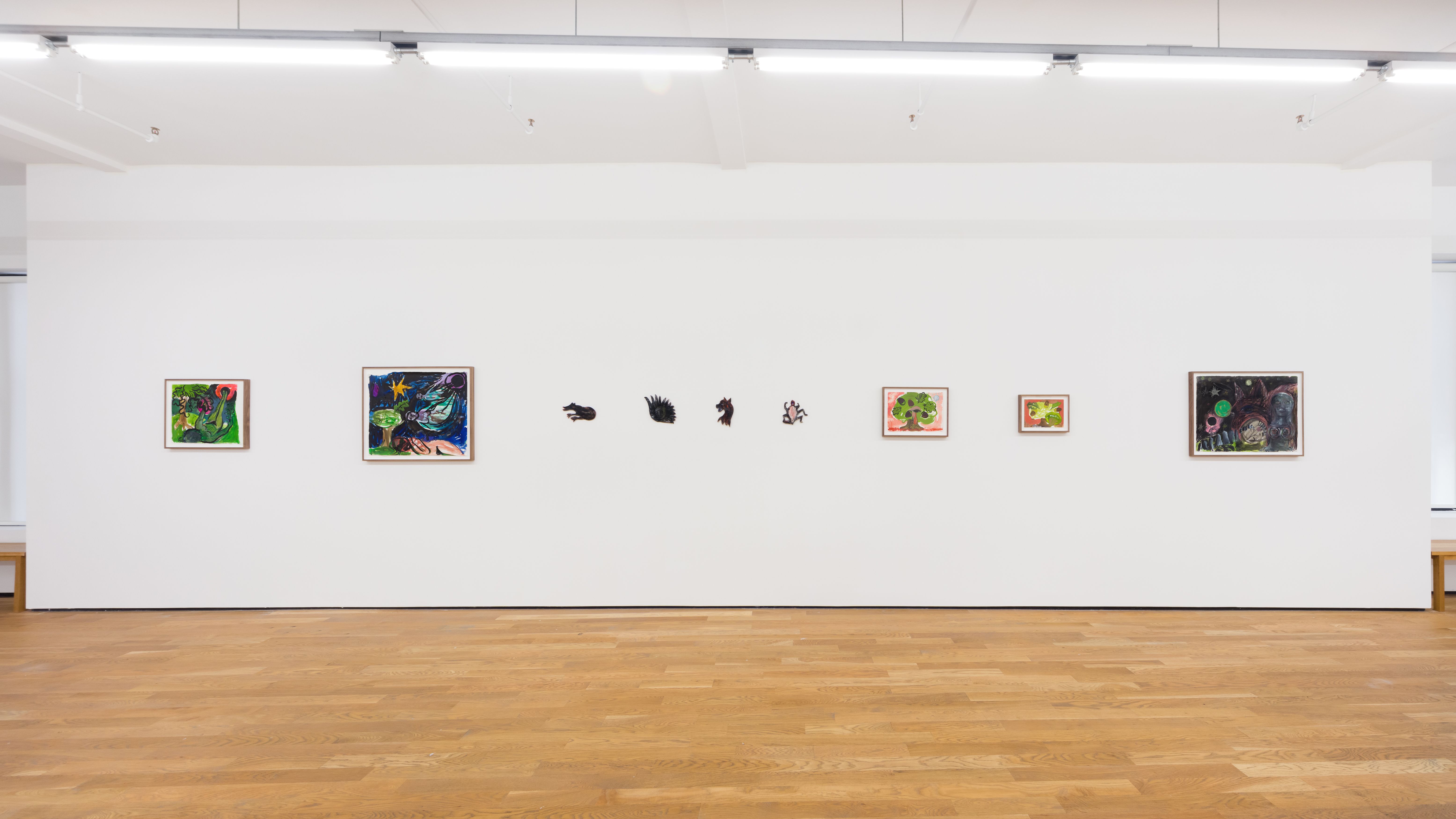 Installation view, Condo New York, 2019, Galerie Gregor Staiger, Zurich