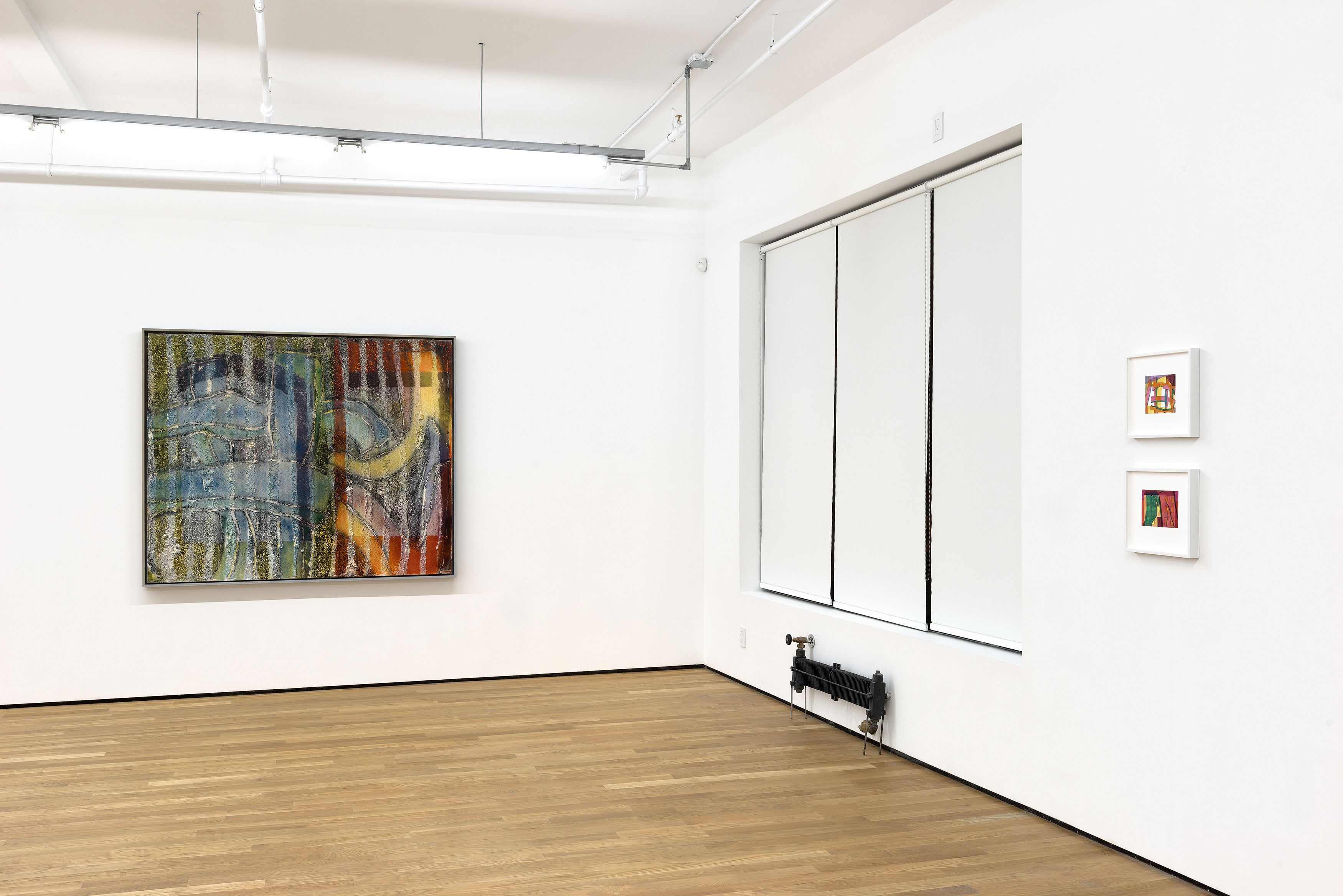 Gabriel Hartley, Reliefs, 2016, installation view, Foxy Production, New York 