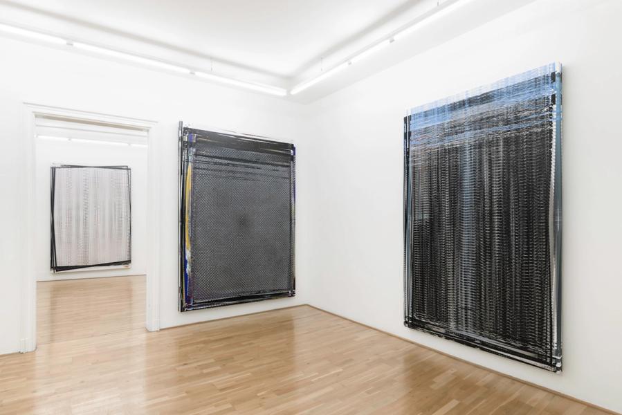 Travess Smalley, 2014, installation view, Galerie Andreas Huber, Vienna.