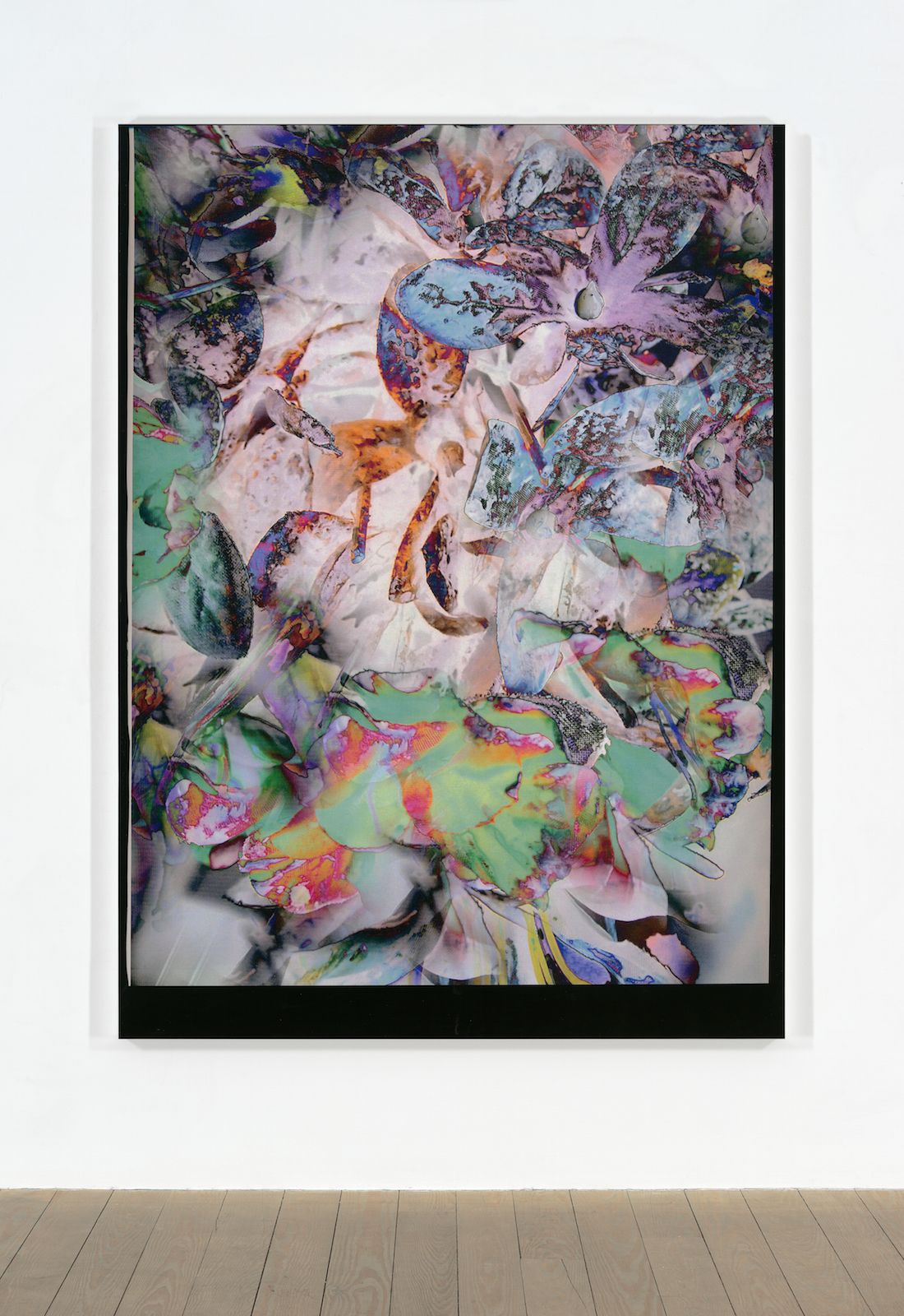 Travess Smalley, Untitled (Feb_9_2015_Lulu_Book_02_Page_Scans 03), 2015, UV coated digital pigment print mounted on aluminum frame, 81 1⁄2  × 59 1⁄2  × 1 1⁄2  in. ( 207.01  × 151.13  × 3.81  cm)
