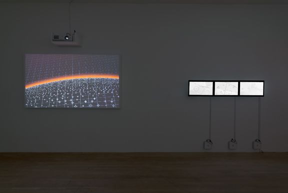 Michael Bell-Smith, 2008, installation view, Foxy Production, New York