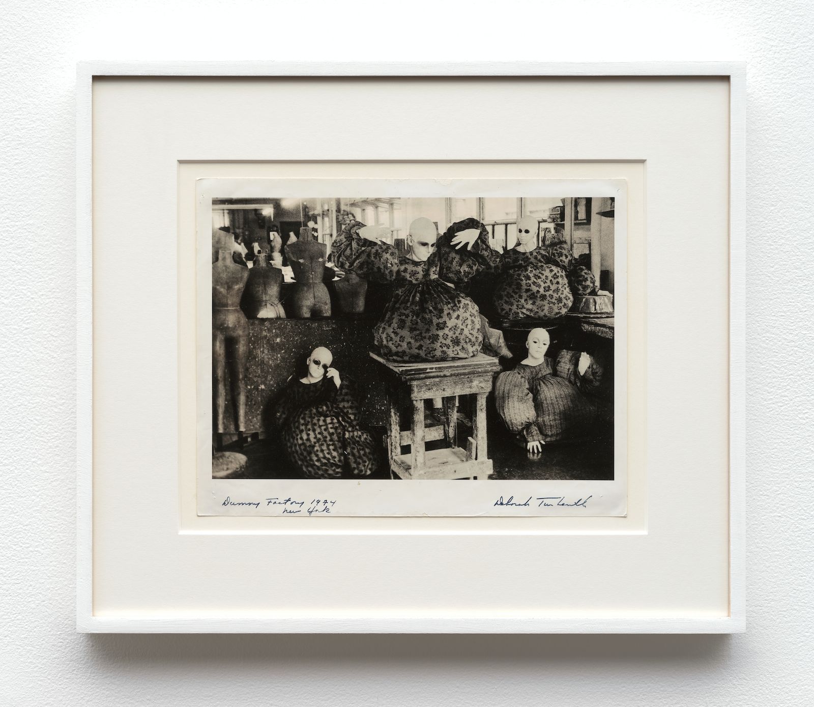 Deborah Turbeville, Dummy Factory, 1974, B&amp;W print, 11 × 14 in., (27.94 × 35.56 cm)