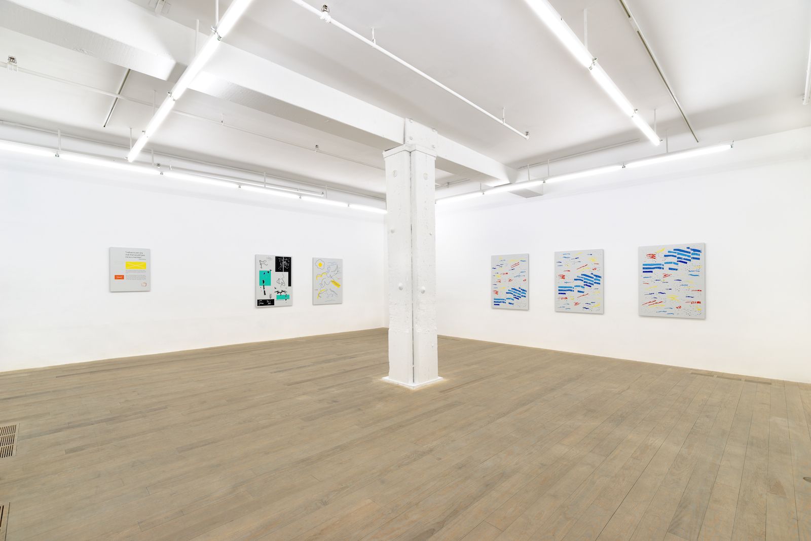 Michael Bell-Smith, 2014, installation view, Foxy Production, New York