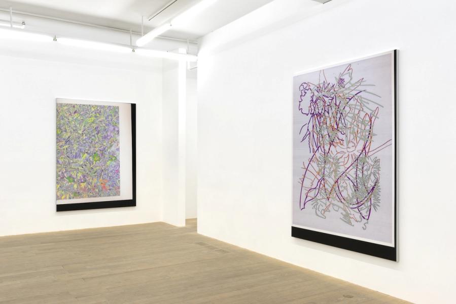 Travess Smalley, 2015, installation view, Foxy Production, New York. Photo: Mark Woods.
