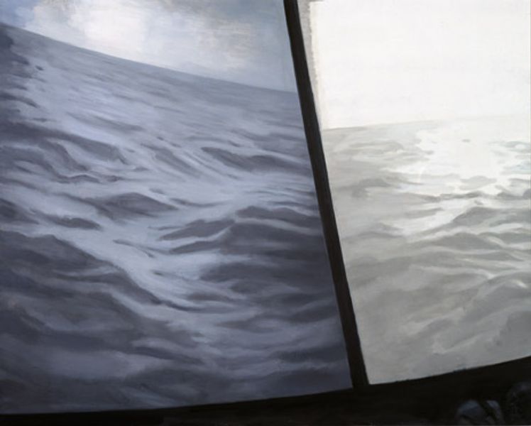 Olga Chernysheva, Panorama, 2005-2007 (series), oil on canvas, 47 x 59 in. (120 x 150 cm.,) each / installation dimensions variable