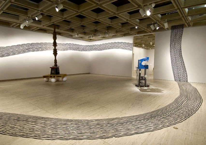 Hany Armanious, Adventures With Form in Space: 4th Balnaves Foundation Sculpture Project, 2006, installation view, Art Gallery of New South Wales, Sydney