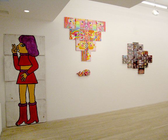 Jessica Ciocci, 2006, installation view, Foxy Production, New York