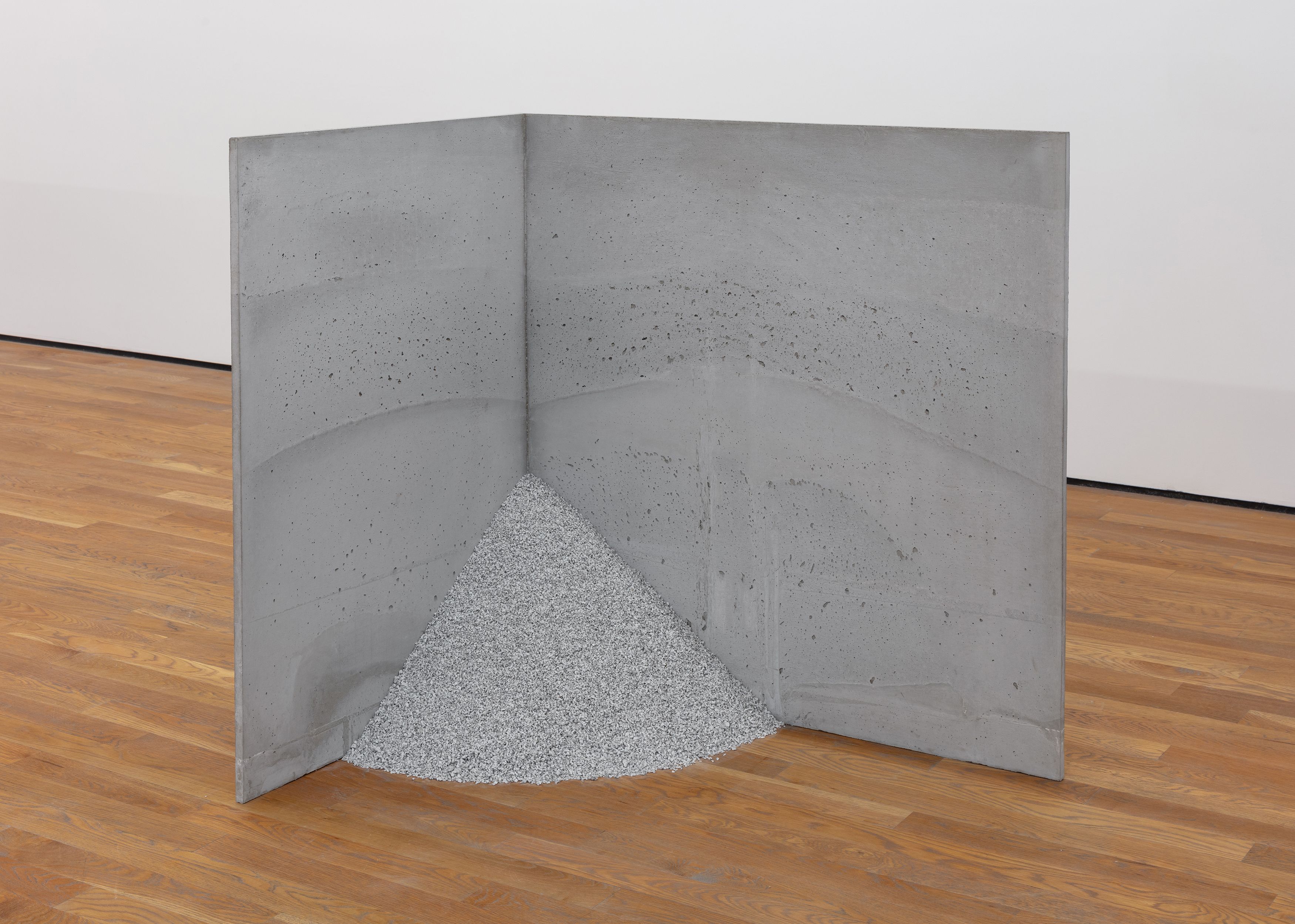 Stephen Lichty, Repose 6, 2021, concrete and crushed granite, 44 x 44 x 32 in. (111.76 x 111.76 x 81.23 cm)