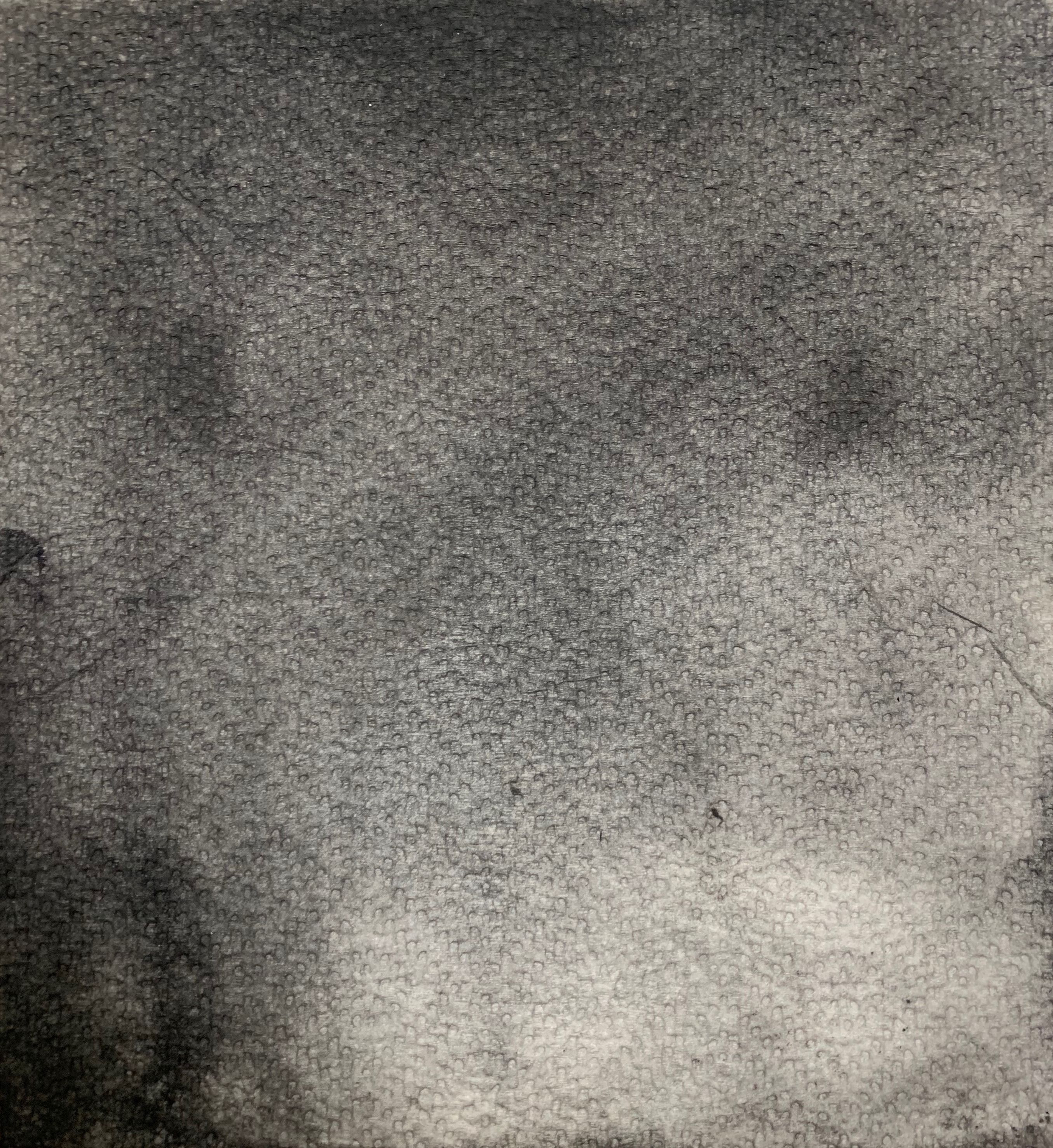 Rafal Bujnowski, Dirty Towel, 2019, oil on paper, 9 1/2 x 8 3/4 in. (24.13 x 22.23 cm), RB_FP4171 