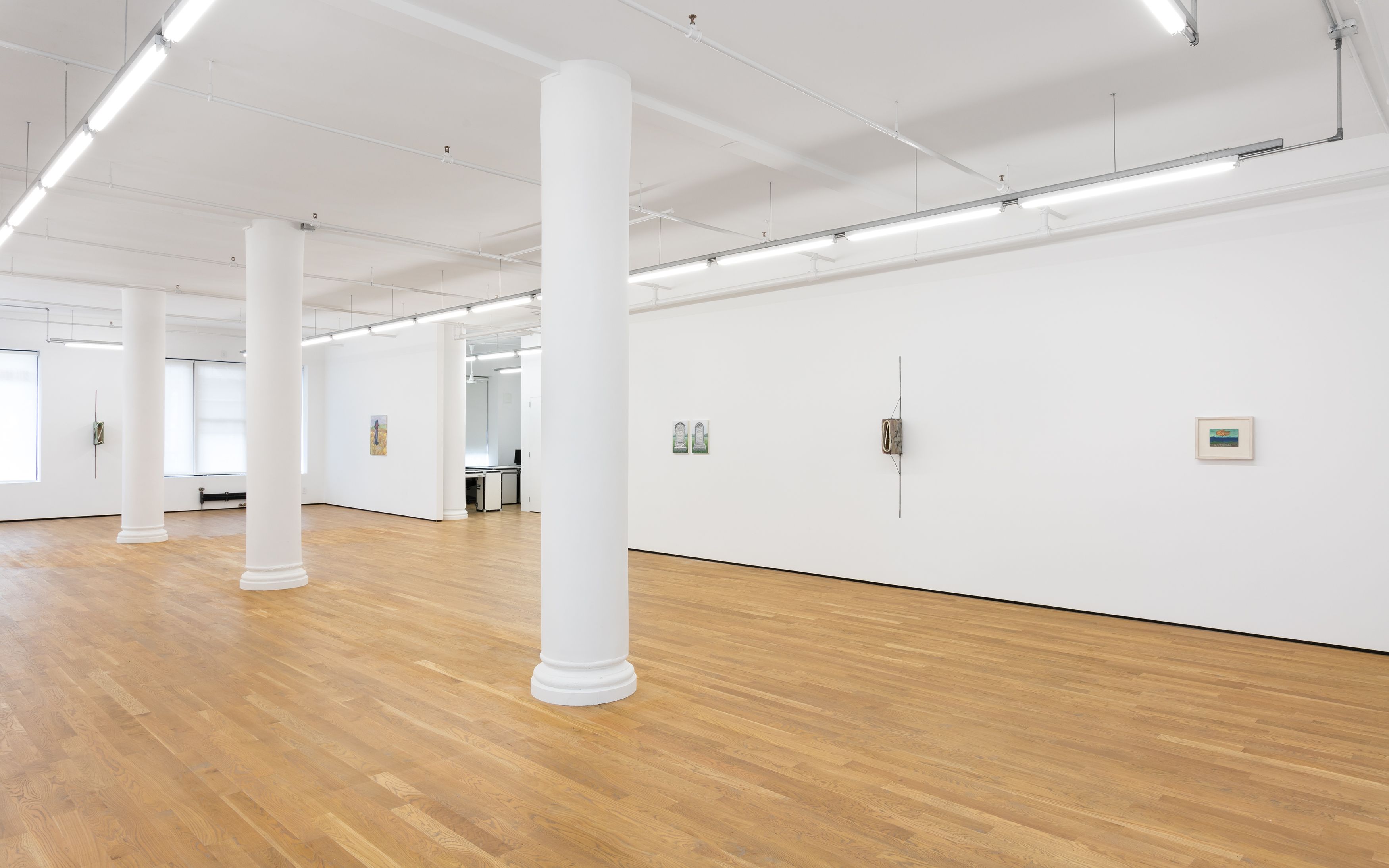 Figure in a Landscape, 2018, Installation view, Foxy Production, New York 