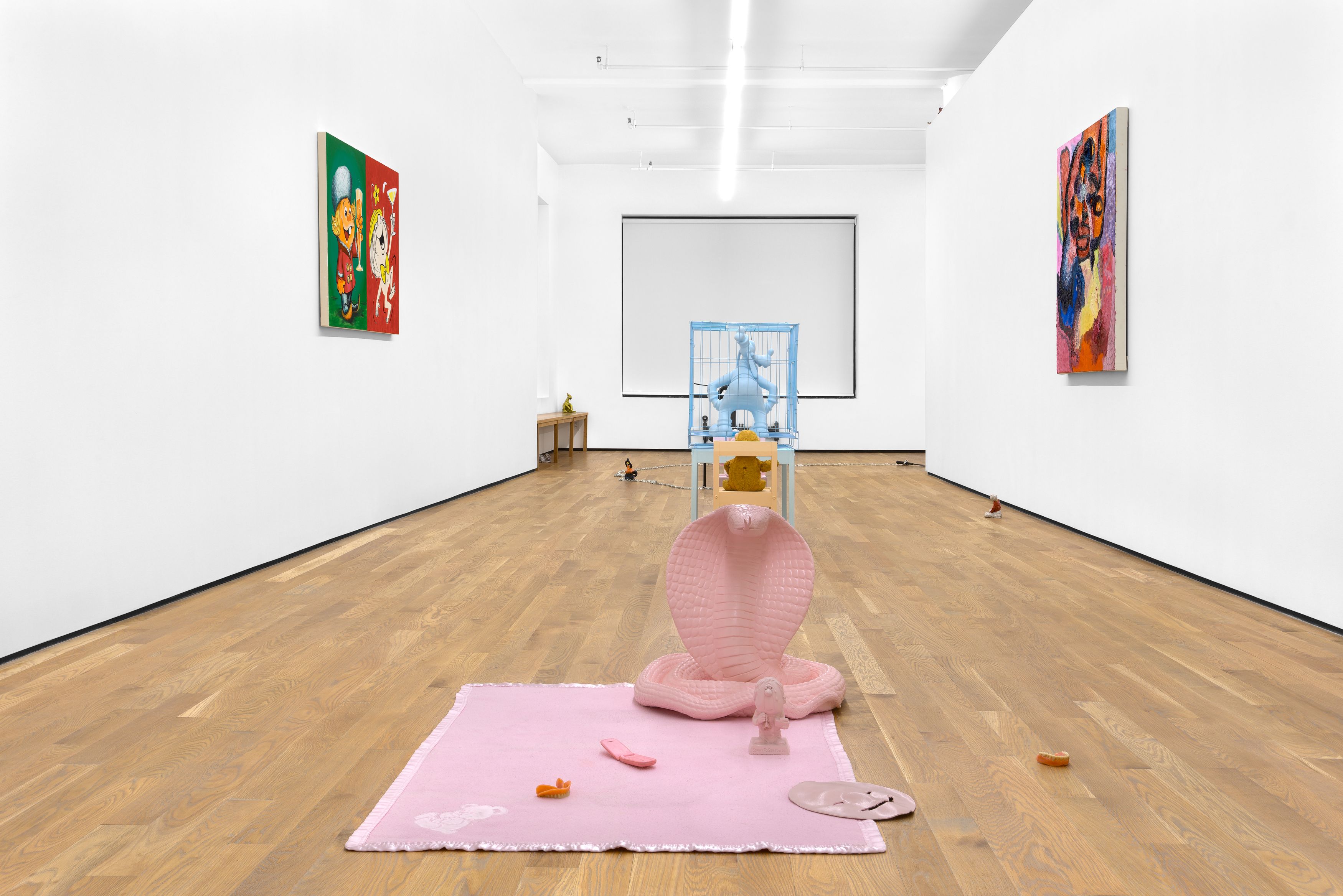 Mature Themes, 2018, installation view, Foxy Production, New York
