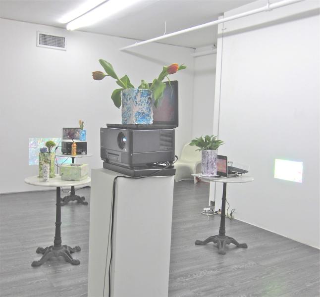 Travess Smalley, Soft Light Blend, 2012, installation view, envoy enterprises, New York. 