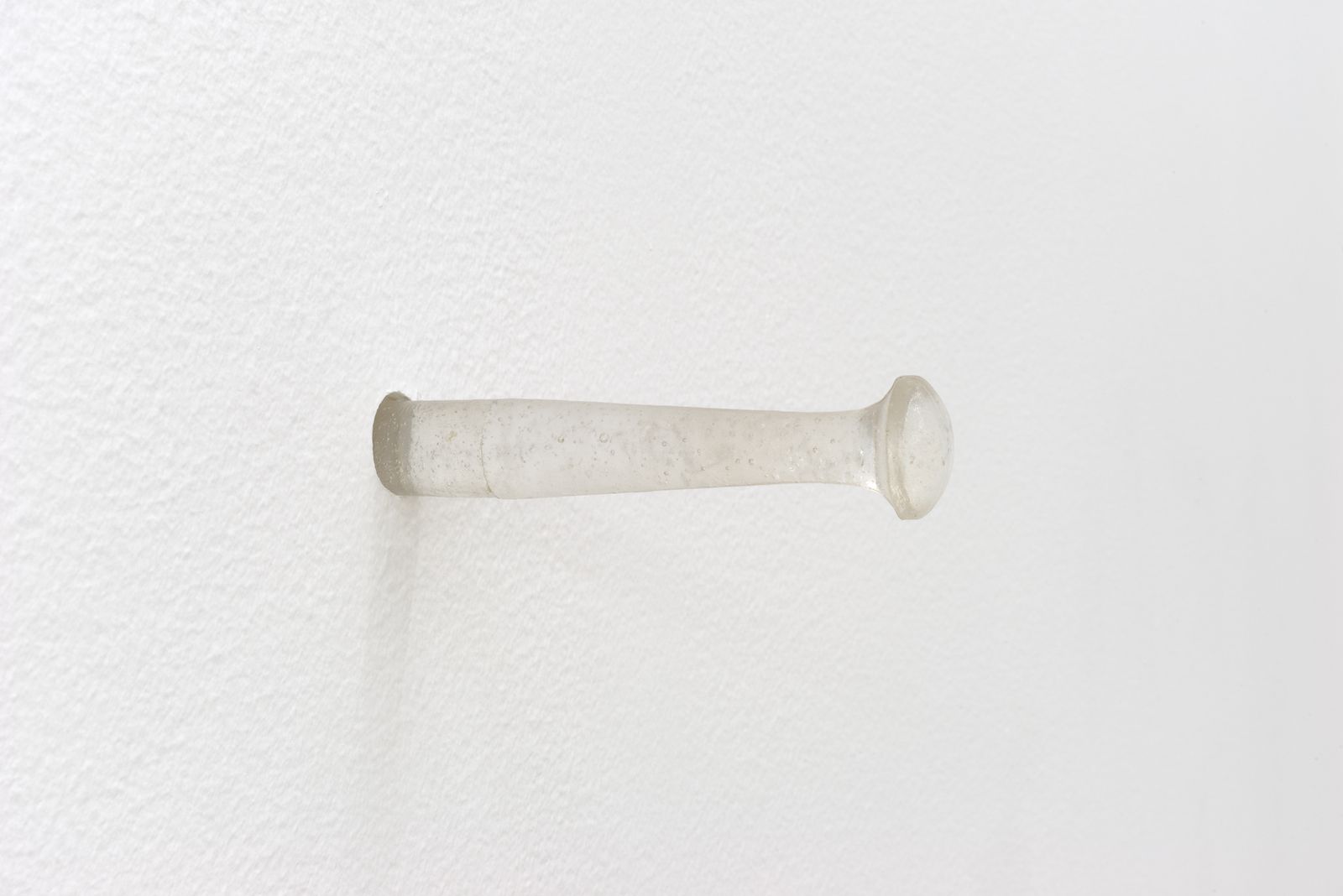 Gordon Hall, Double (II), 2014, shaker designed pegs cast in resin, set of two, 3⁄4 × 3⁄4 × 3 in.