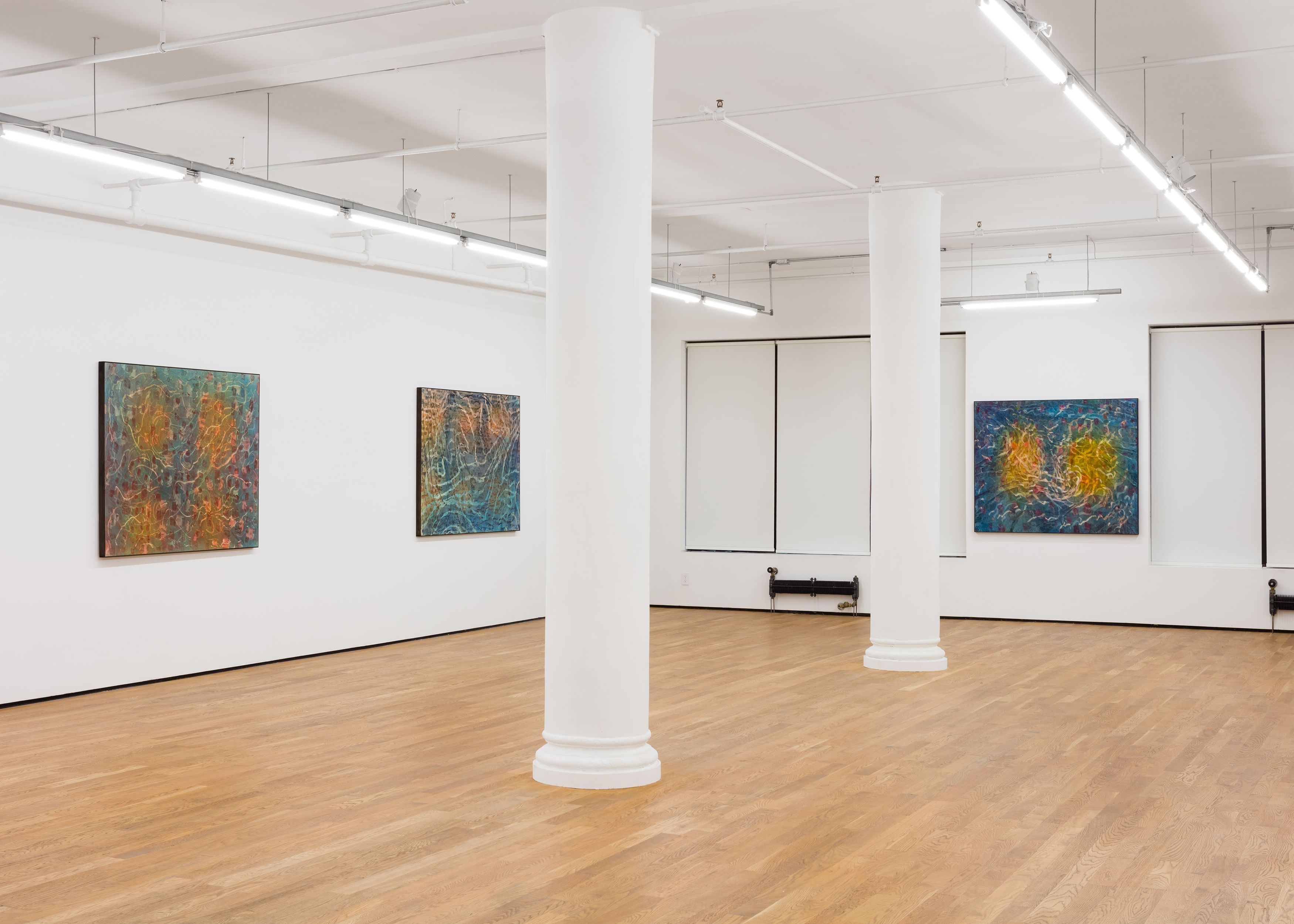 Gabriel Hartley, Waterwood, 2019, installation view, Foxy Production, New York