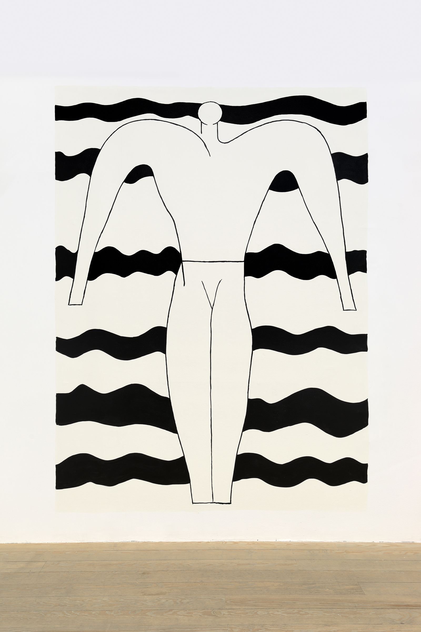 Denise Kupferschmidt, Covers, 2015, ink on book paper, 14 x 10 in.