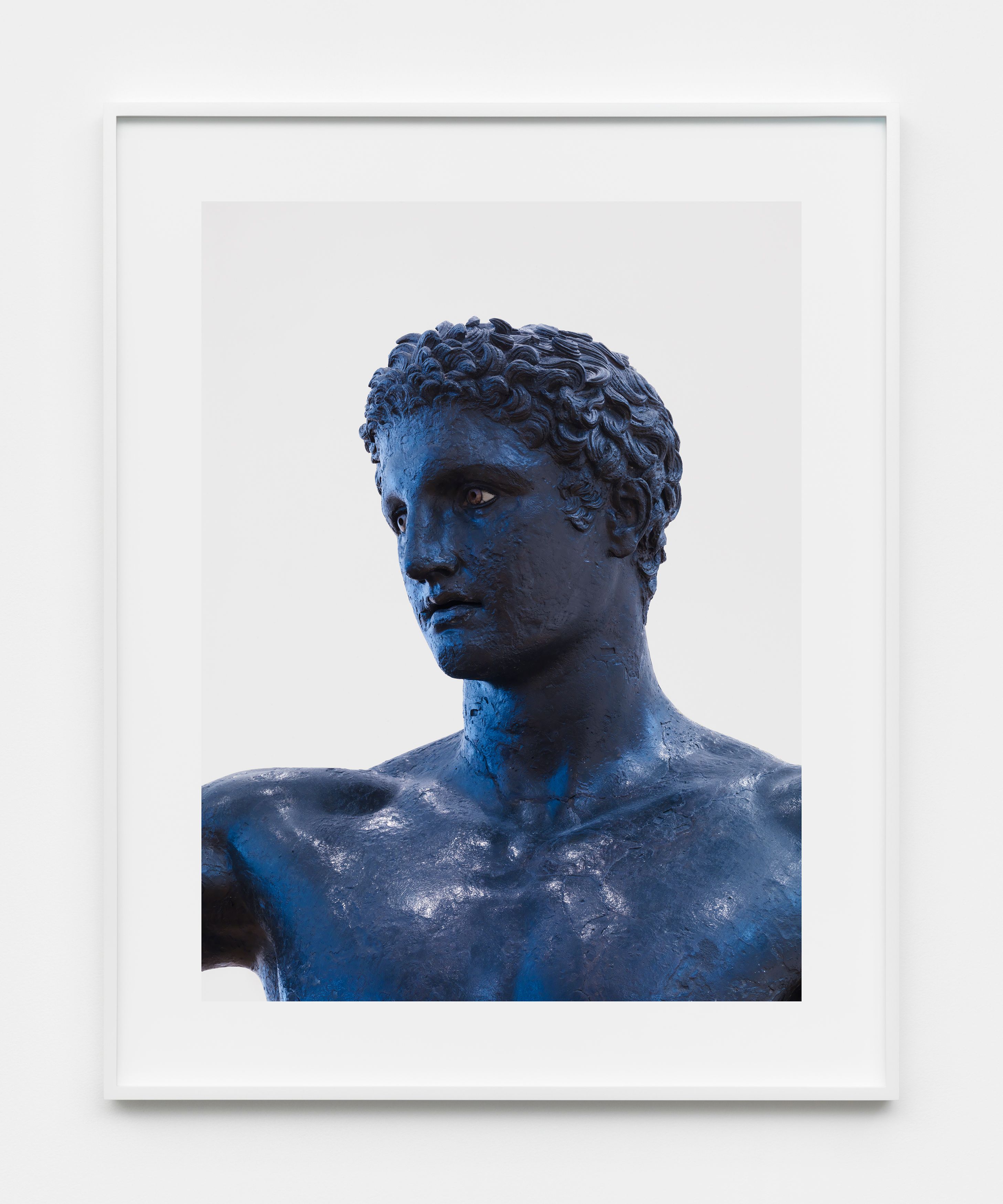 Matthew Booth, Ephebe, 2014-2018, mounted inkjet print in powder-coated aluminum frame, 30 x 24 x 1 1/2 in. (76.2 x 60.96 cm) (framed size) 