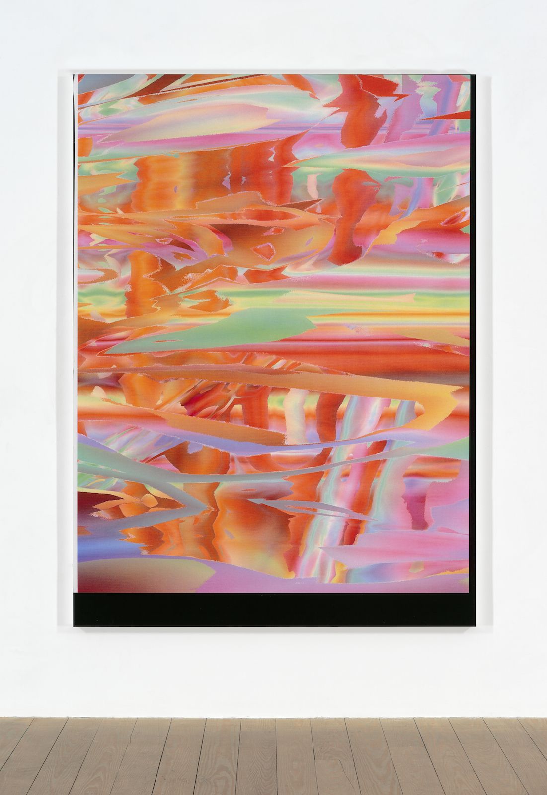 Travess Smalley, Untitled (Feb_9_2015_Lulu_Book_02_Page_Scans 04), 2015, UV coated digital pigment print mounted on aluminum frame, 81 1⁄2  × 59 1⁄2  × 1 1⁄2  in. ( 207.01  × 151.13  × 3.81  cm)