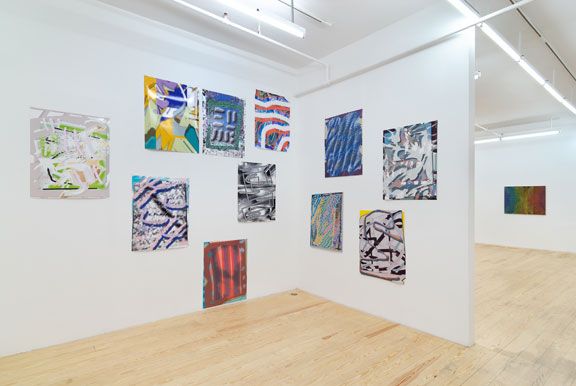 Abstract Abstract, 2009, installation view, Foxy Production, New York