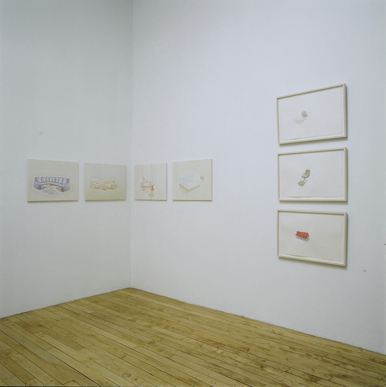 Teresa Moro, 2003, installation view, Foxy Production, New York