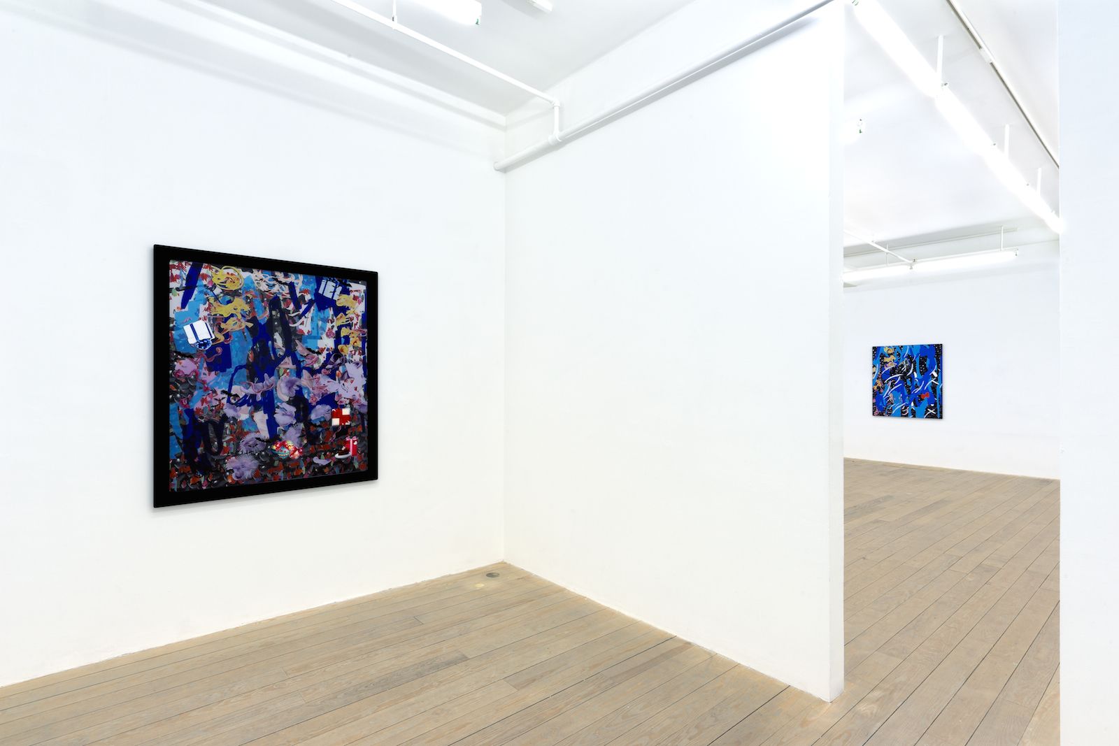 Petra Cortright, 2015, installation view, Foxy Production, New York