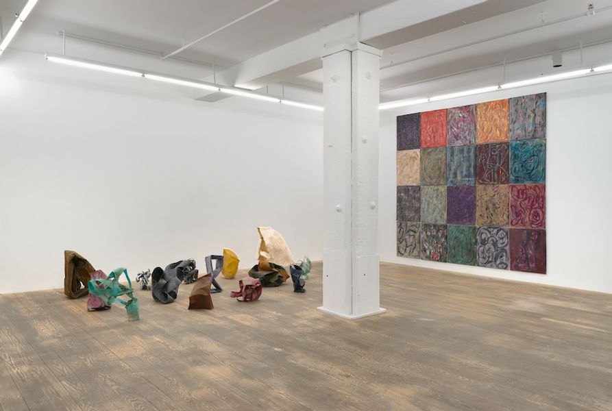Gabriel Hartley, Totaled, 2012, installation view, Foxy Production, New York