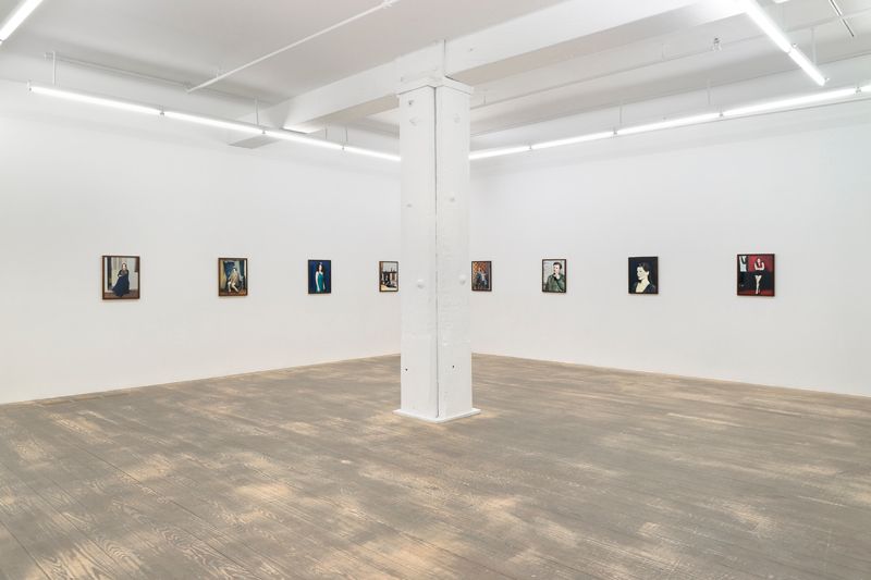 Simone Gilges, 2012, installation view, Foxy Production, New York