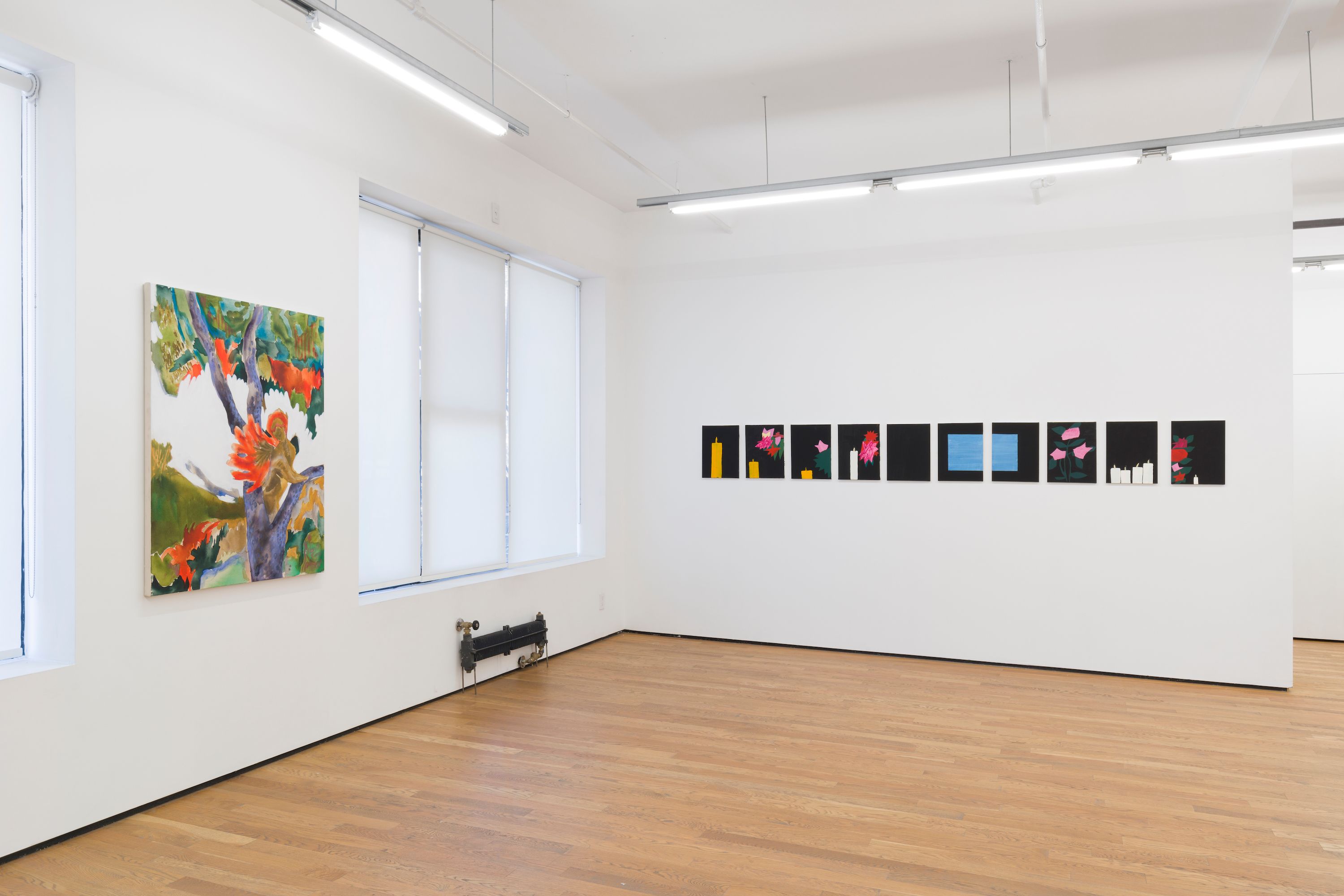 At Land, 2022, installation view, Foxy Production, New York