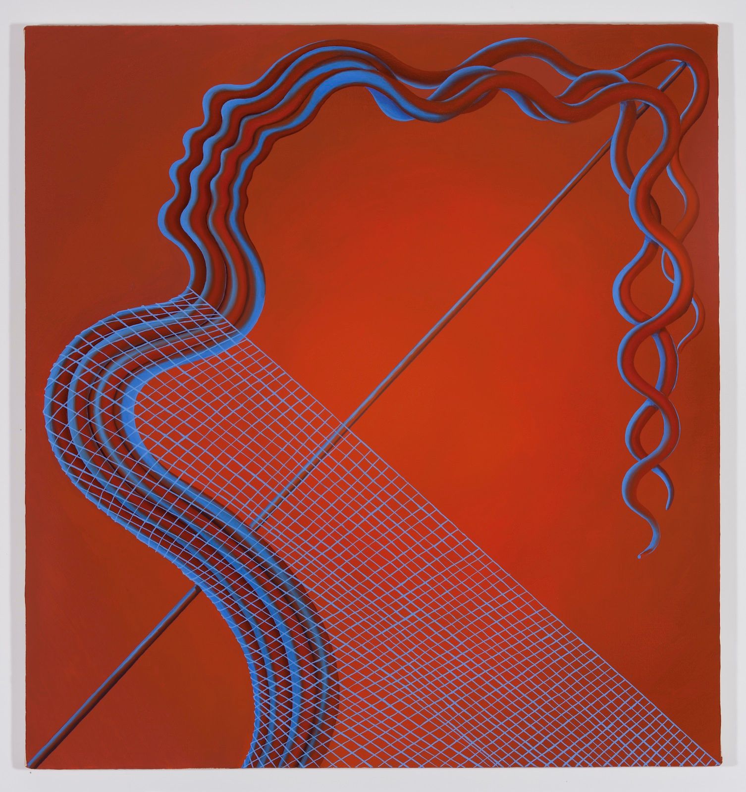 Sascha Braunig, Prowess, 2013, oil on canvas, 29 × 27 in.