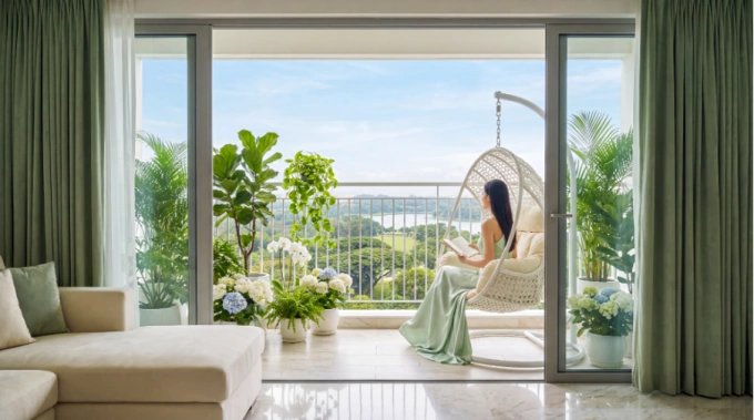 Viha Flora thiết kế nhiều 'tầng xanh' trong dự án