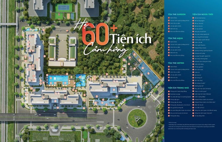 Hệ thống tiện ích hiện đại dự án The Sola Park