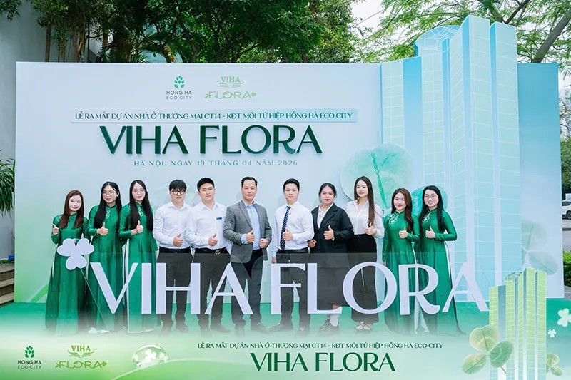 CHÍNH THỨC RA MẮT VIHA FLORA: TÂM ĐIỂM SỐNG XANH ĐA TẦNG TRUNG TÂM NAM HÀ NỘI