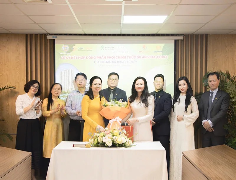 ĐỊA ỐC KIẾN HƯNG XÁC LẬP DẤU ẤN CHIẾN LƯỢC – ĐỒNG HÀNH KIẾN TẠO CHUẨN SỐNG XANH CÙNG VIHA FLORA