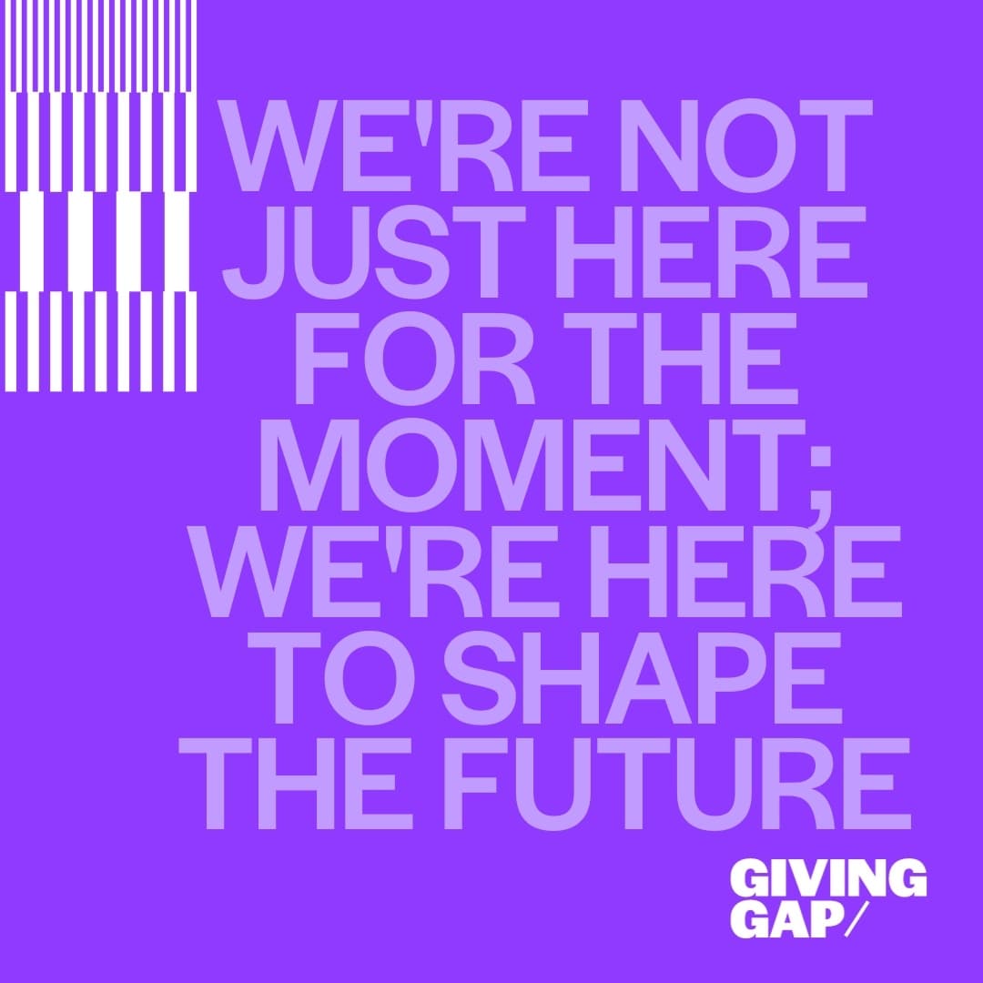 We're not just here for the moment; we're here to shape the future."