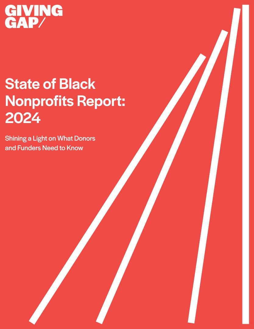 Cover for the State of Black Nonprofits Report