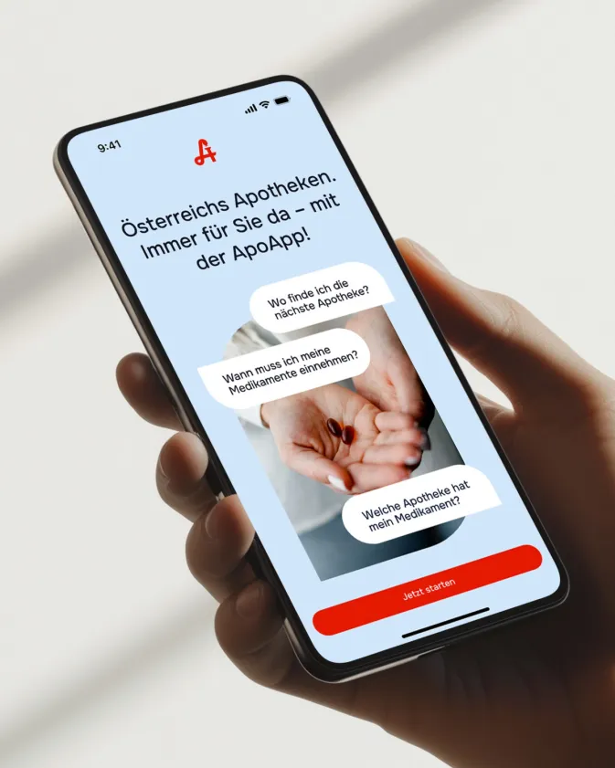 smartphone mockup apothekerkammer app screen