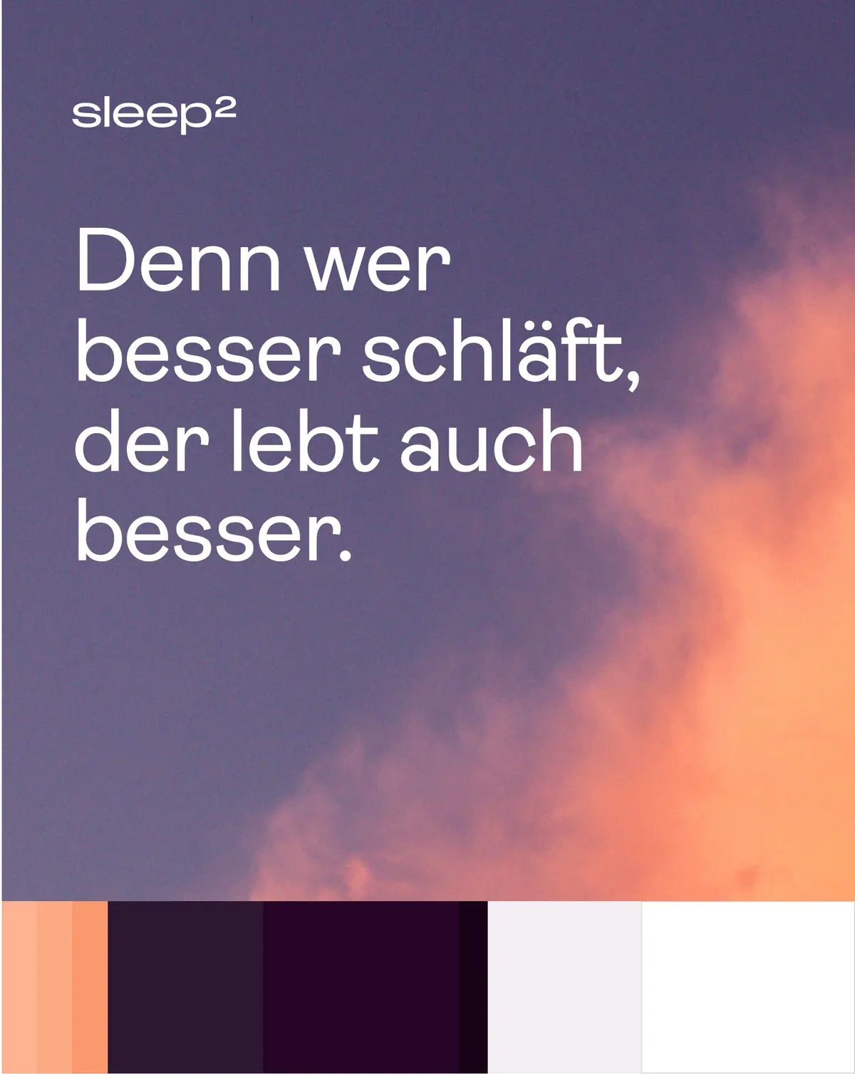 Slogan with logo and CI colors