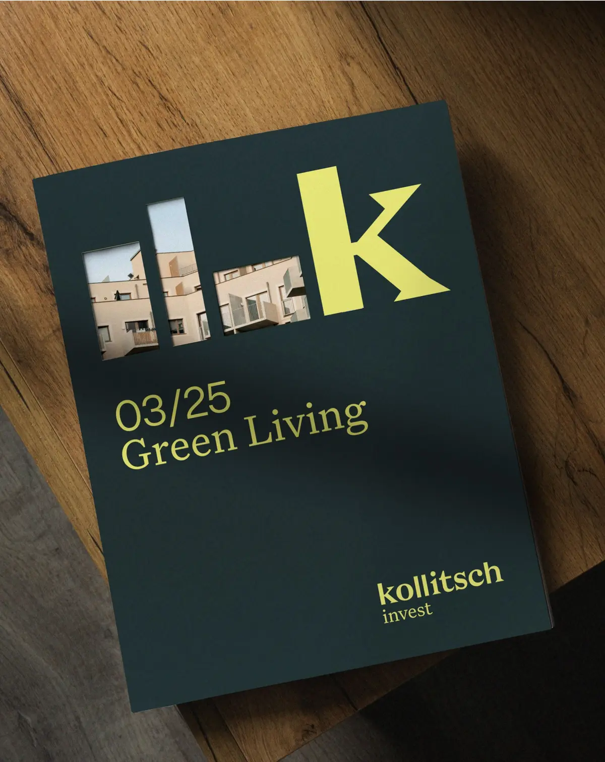 Green Living Brochure with Logo