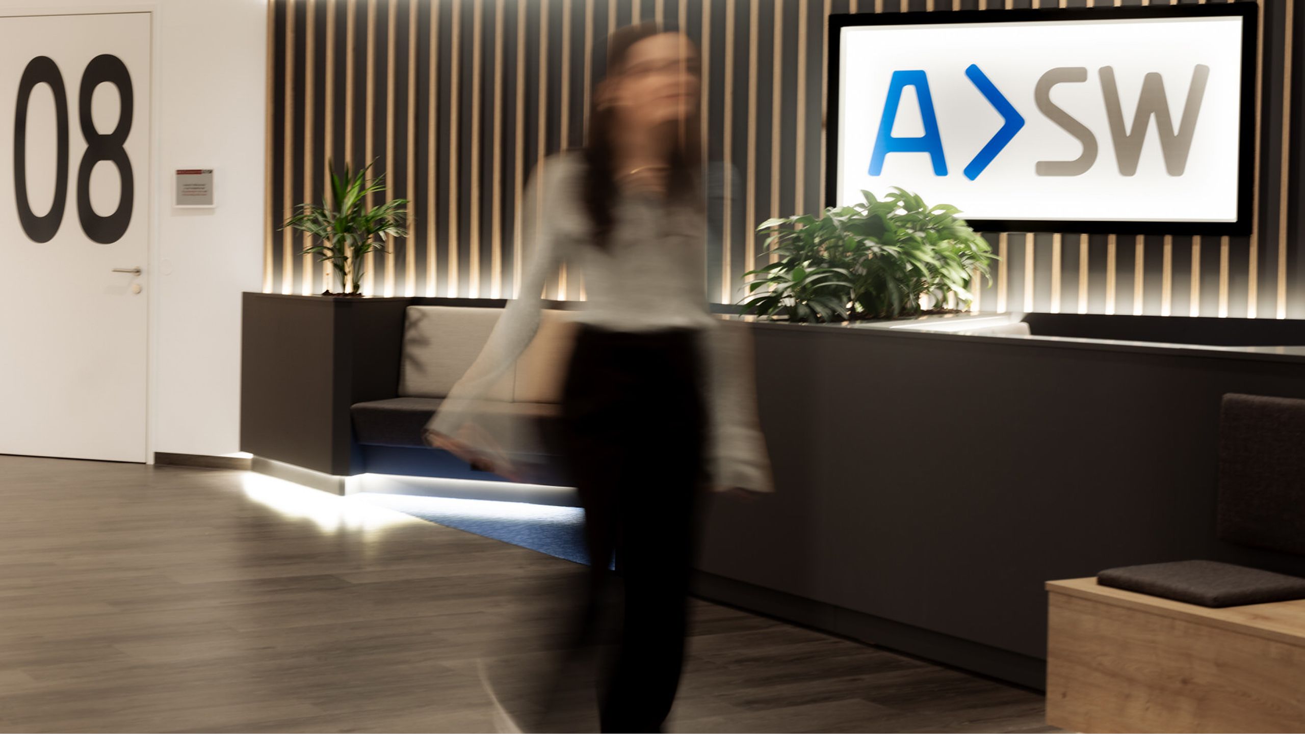 Stofftasche mit Branding und Claim der ASW Akademie