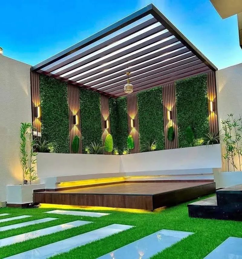 مشروع برجولات وتظليل #8 بجدة - أعمال تصميم وتركيب متقنة من مؤسسة الأفق للمظلات
