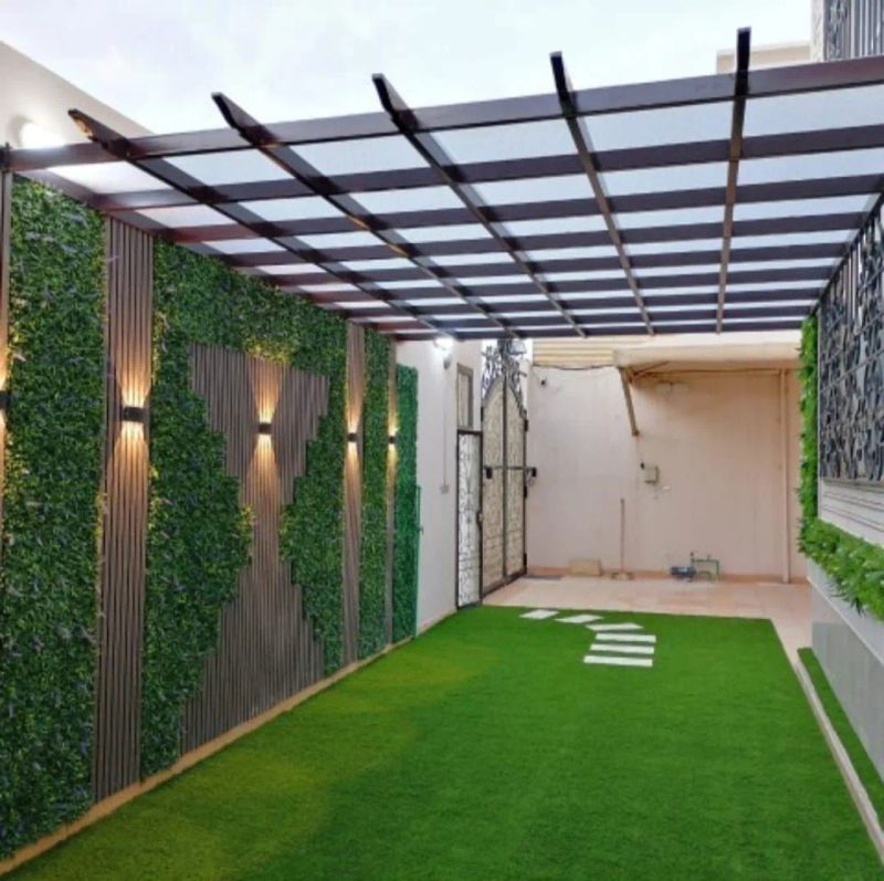 مشروع برجولات وتظليل #17 بجدة - أعمال تصميم وتركيب متقنة من مؤسسة الأفق للمظلات