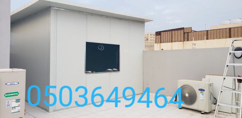 مشروع ساندوتش بانل #14 بجدة - أعمال تصميم وتركيب متقنة من مؤسسة الأفق للمظلات