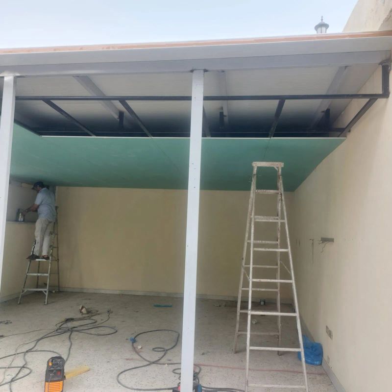 مشروع مظلات #3 بجدة - أعمال تصميم وتركيب متقنة من مؤسسة الأفق للمظلات