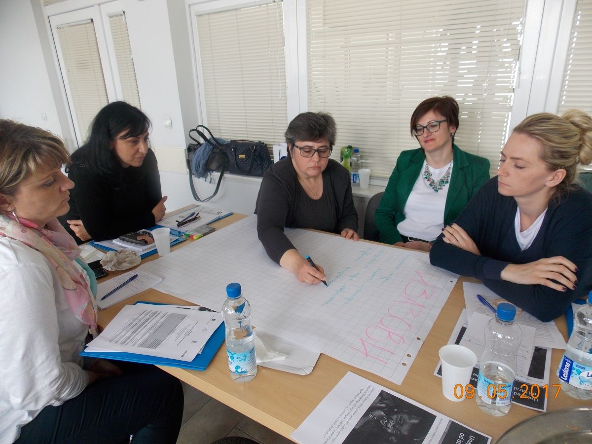 Training practitioners and health workers in Serbia
