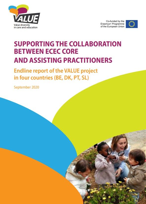 Supporting the collaboration between ECEC core and assisting practitioners: endline report of the VALUE project in four countries
