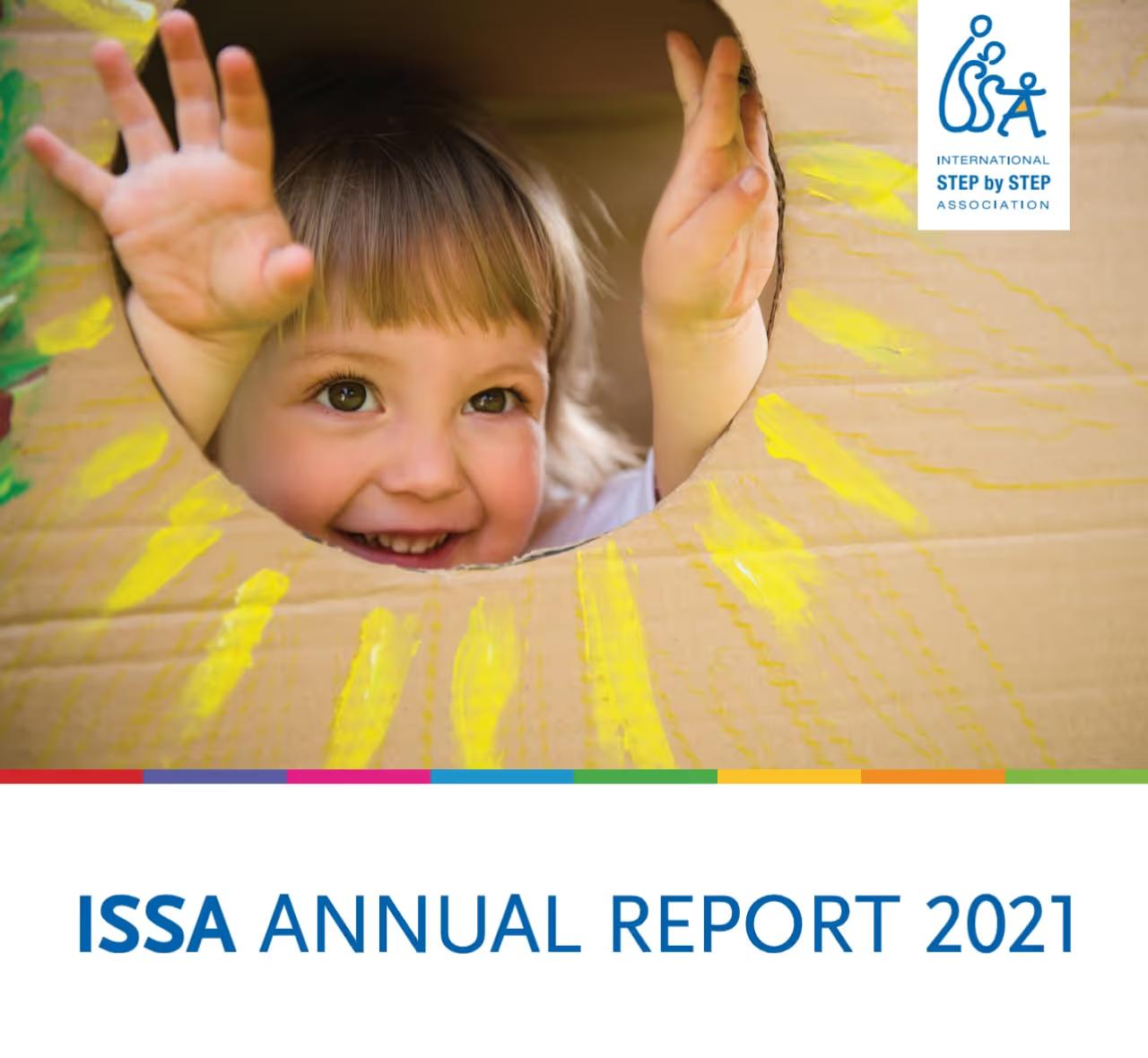 Cover of the ISSA Annual Report 2021