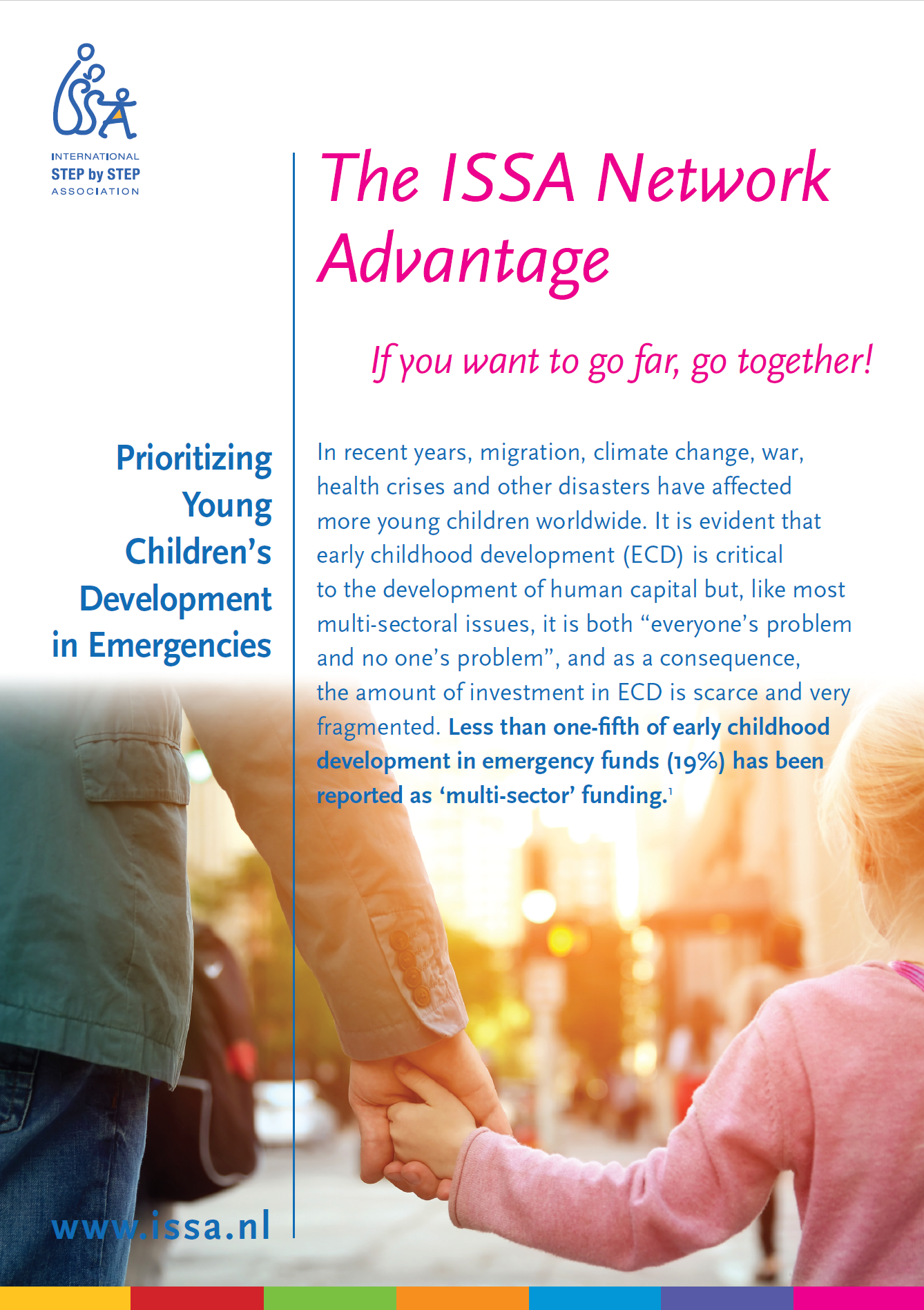 The ISSA Network Advantage - Prioritizing young children's development in emergencies